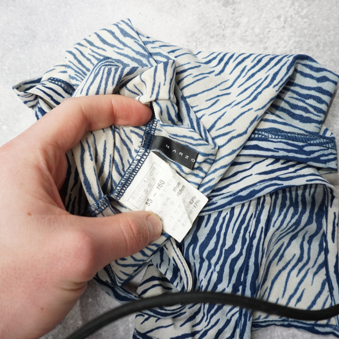 2000s Marzo Zebra Print Cami
