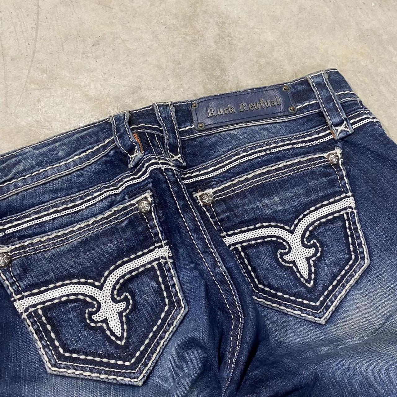 2000s Rock Revival Bootcut Jeans