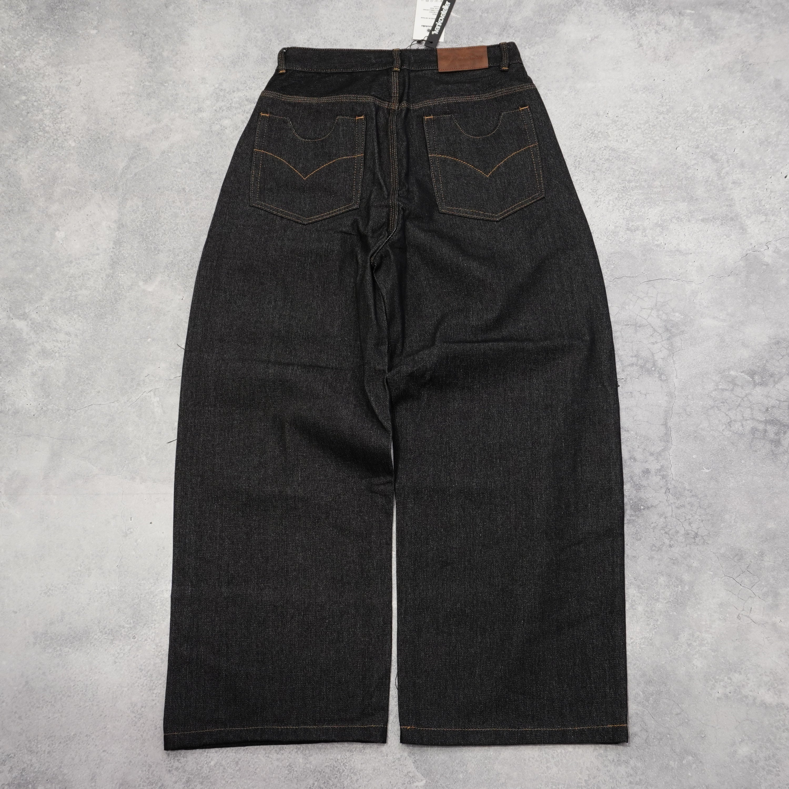 Ivankovatelier High Waisted Button Fly Jeans