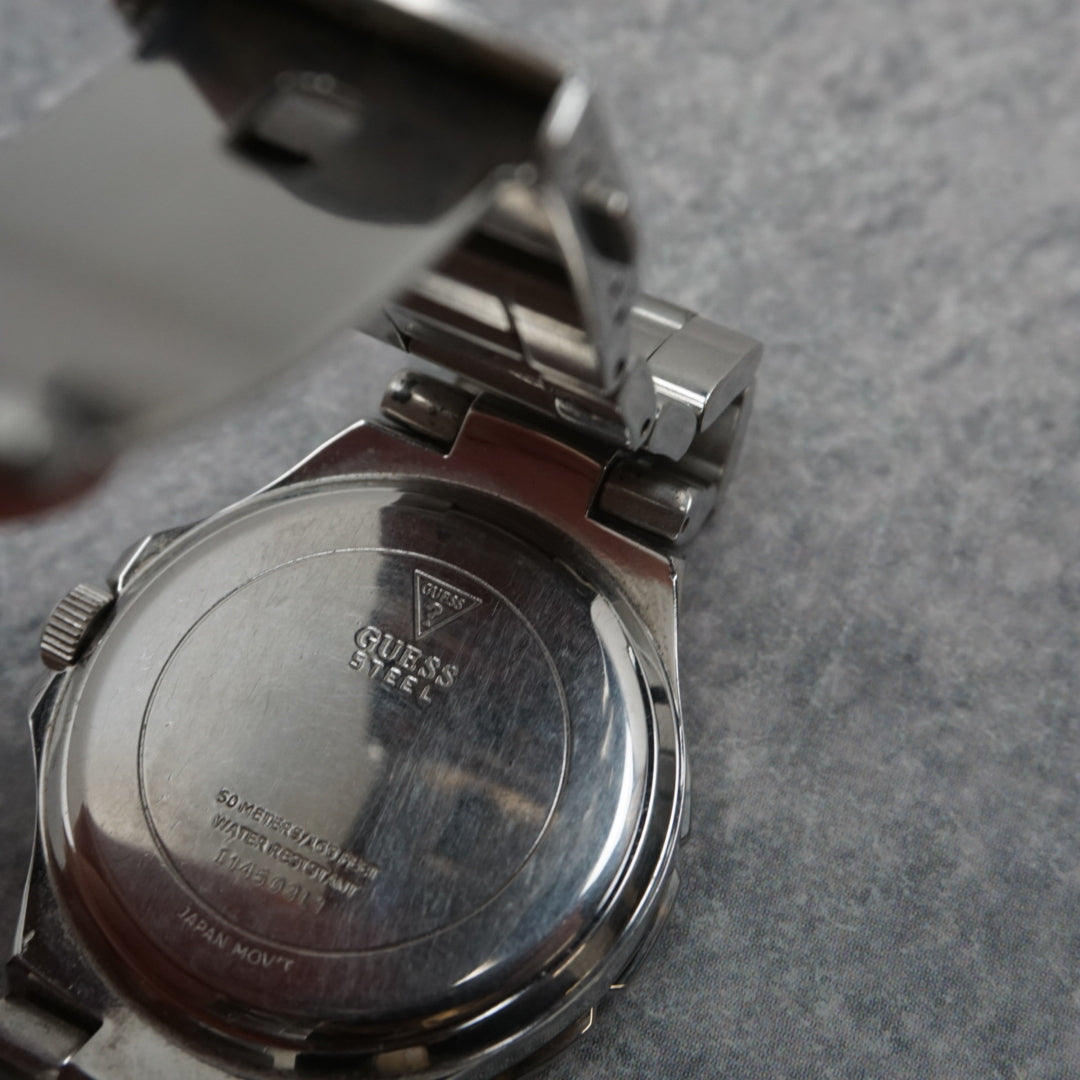 Guess Steel Silver Watch