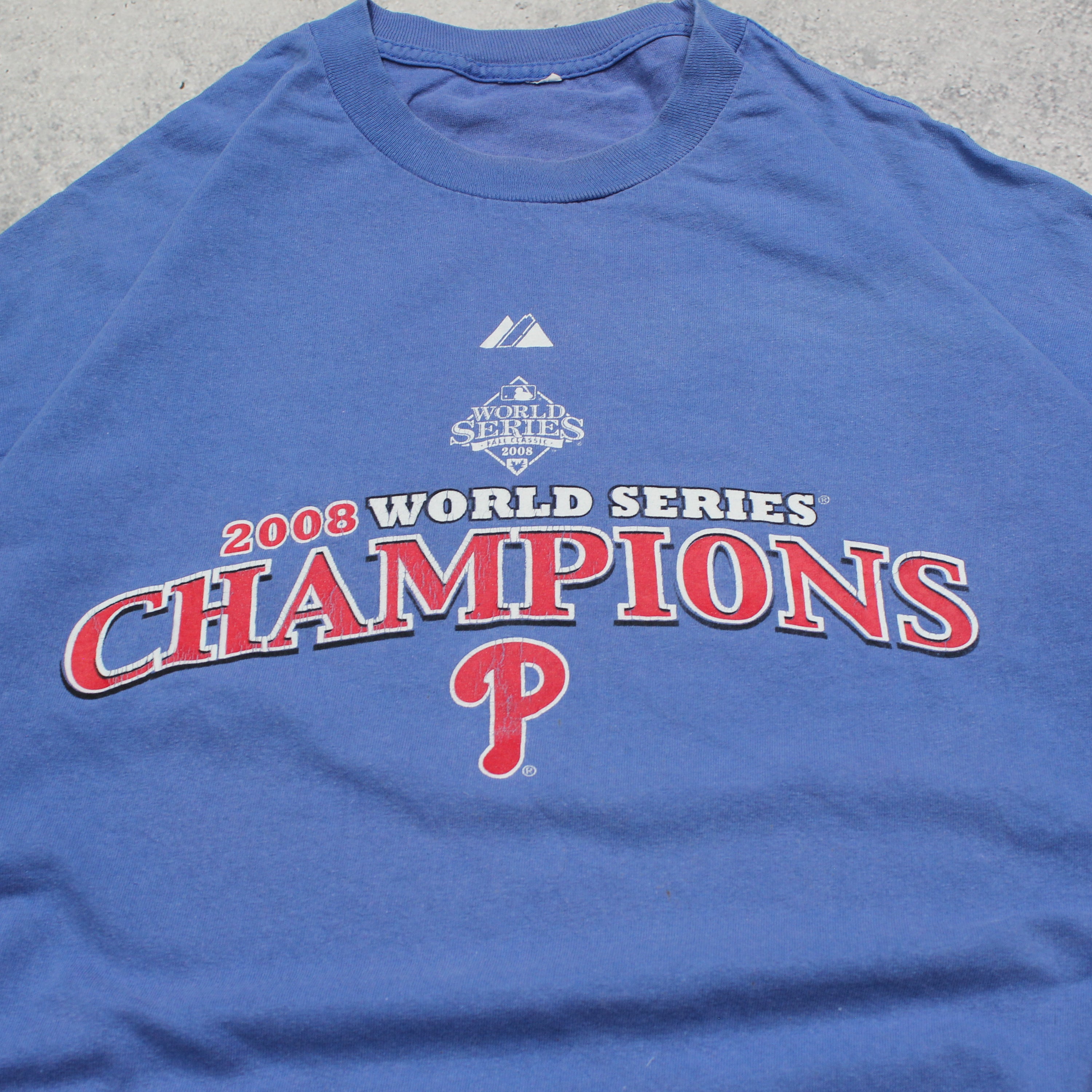 Majestic 2008 World Series Champions T-Shirt