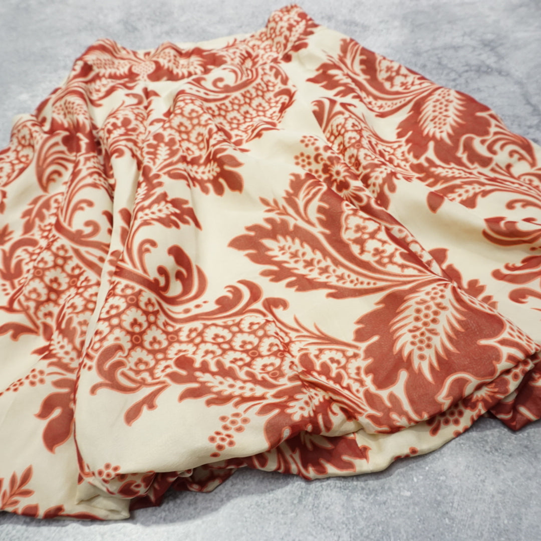 2000s DKNY Floral Print Skirt