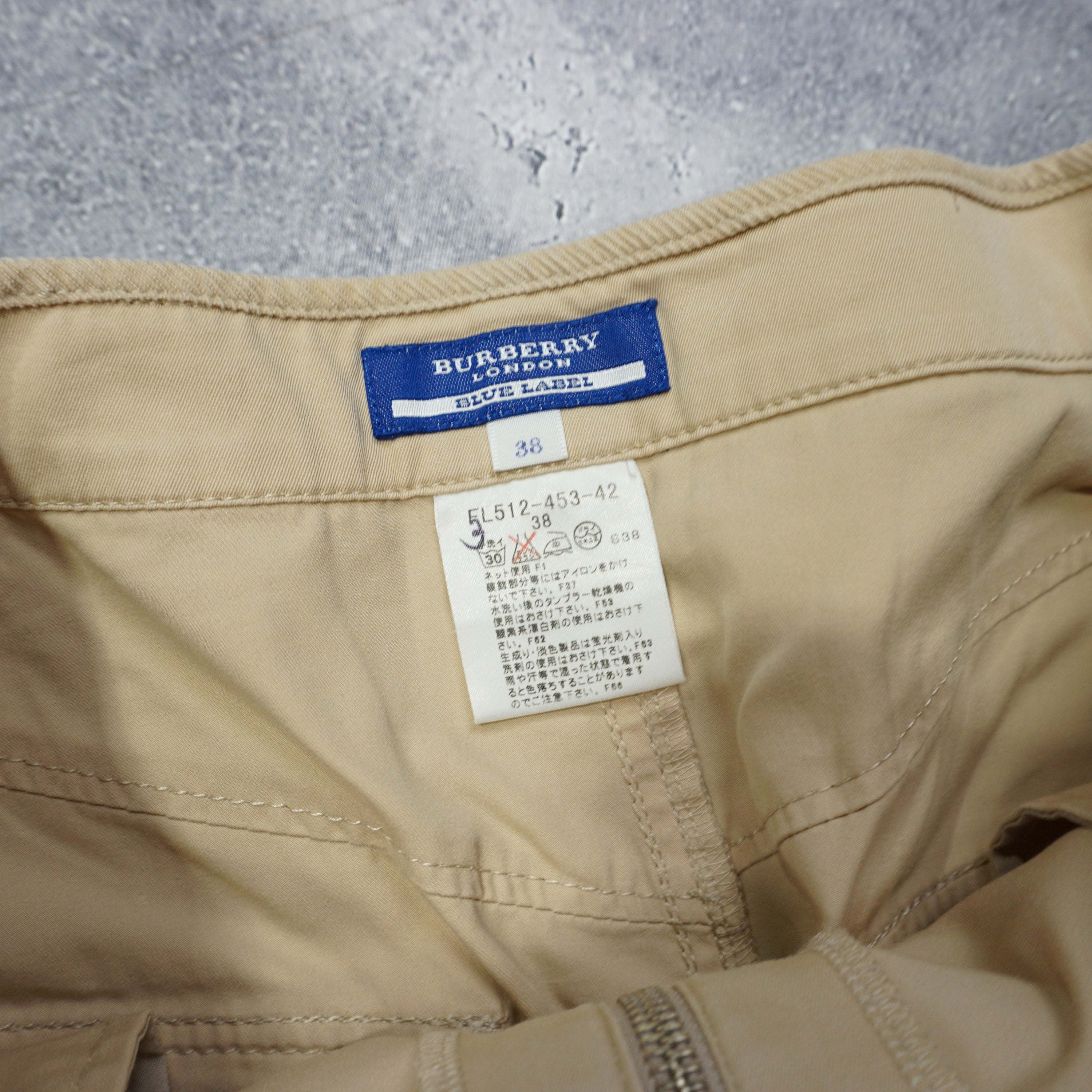 2000s Burberry Double Zip Skirt