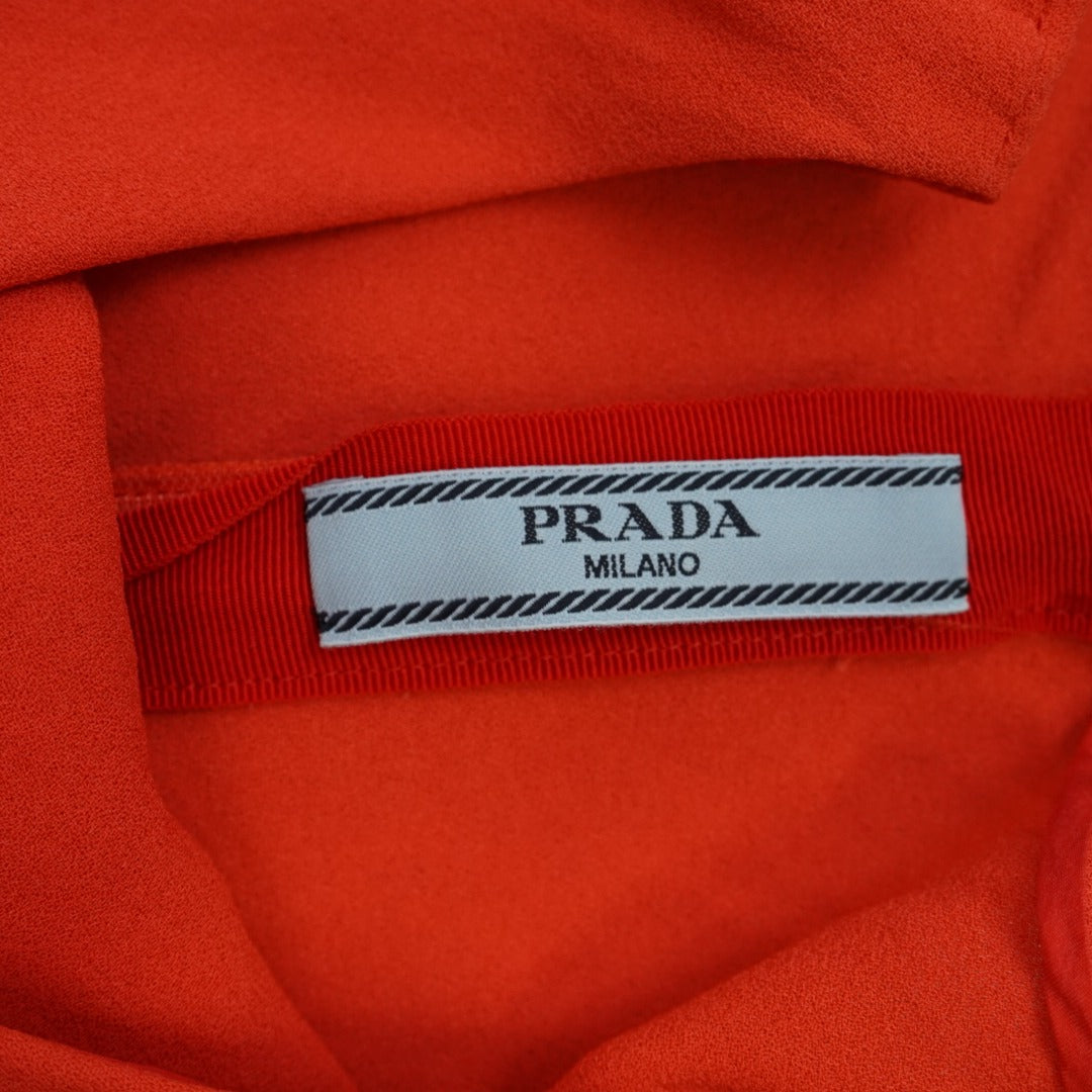 Prada Draped Sleeveless Top