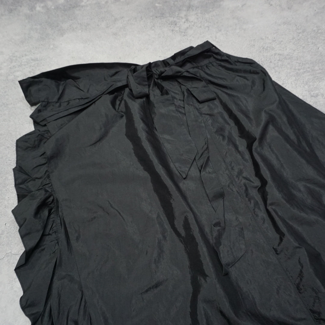 Isabel Marant Frill Hem Wrap Skirt