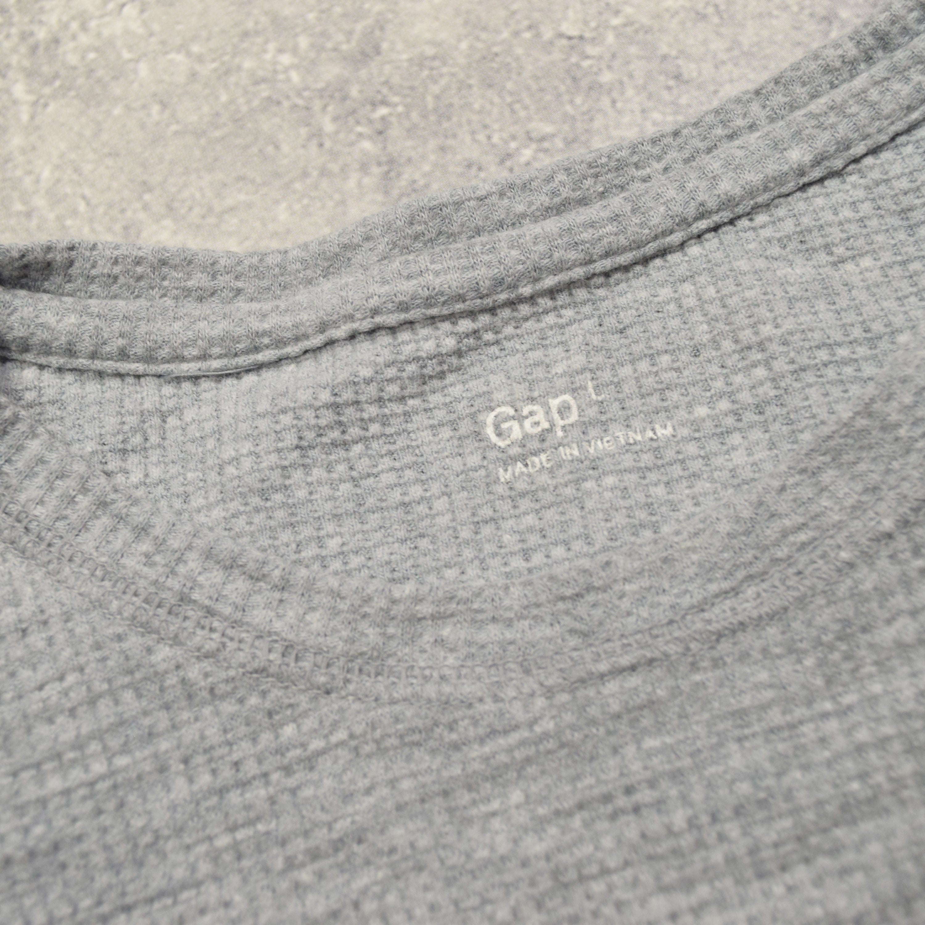 Gap Waffle Knit Thermal T-Shirt