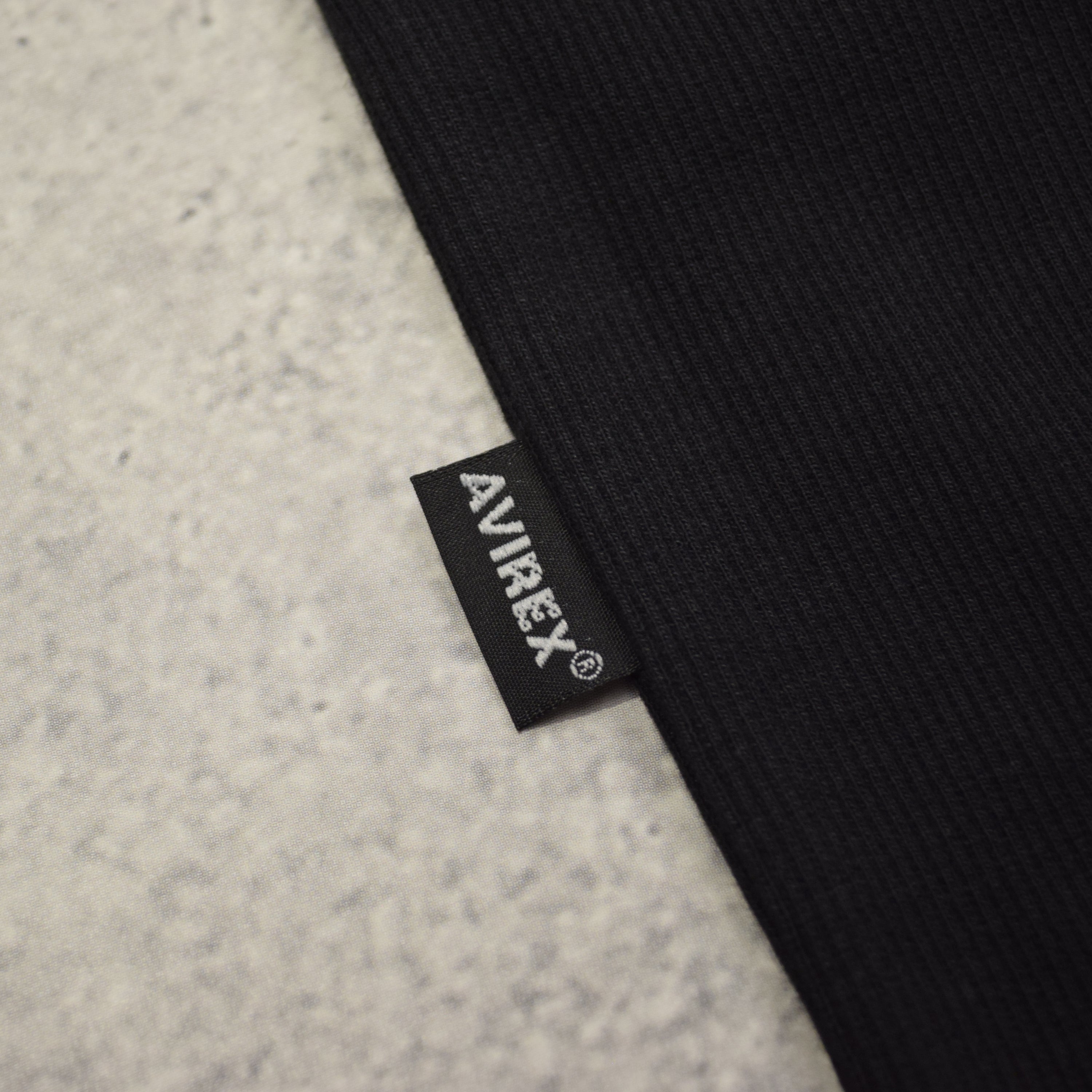 Avirex Ribbed Short Sleeve T-Shirt