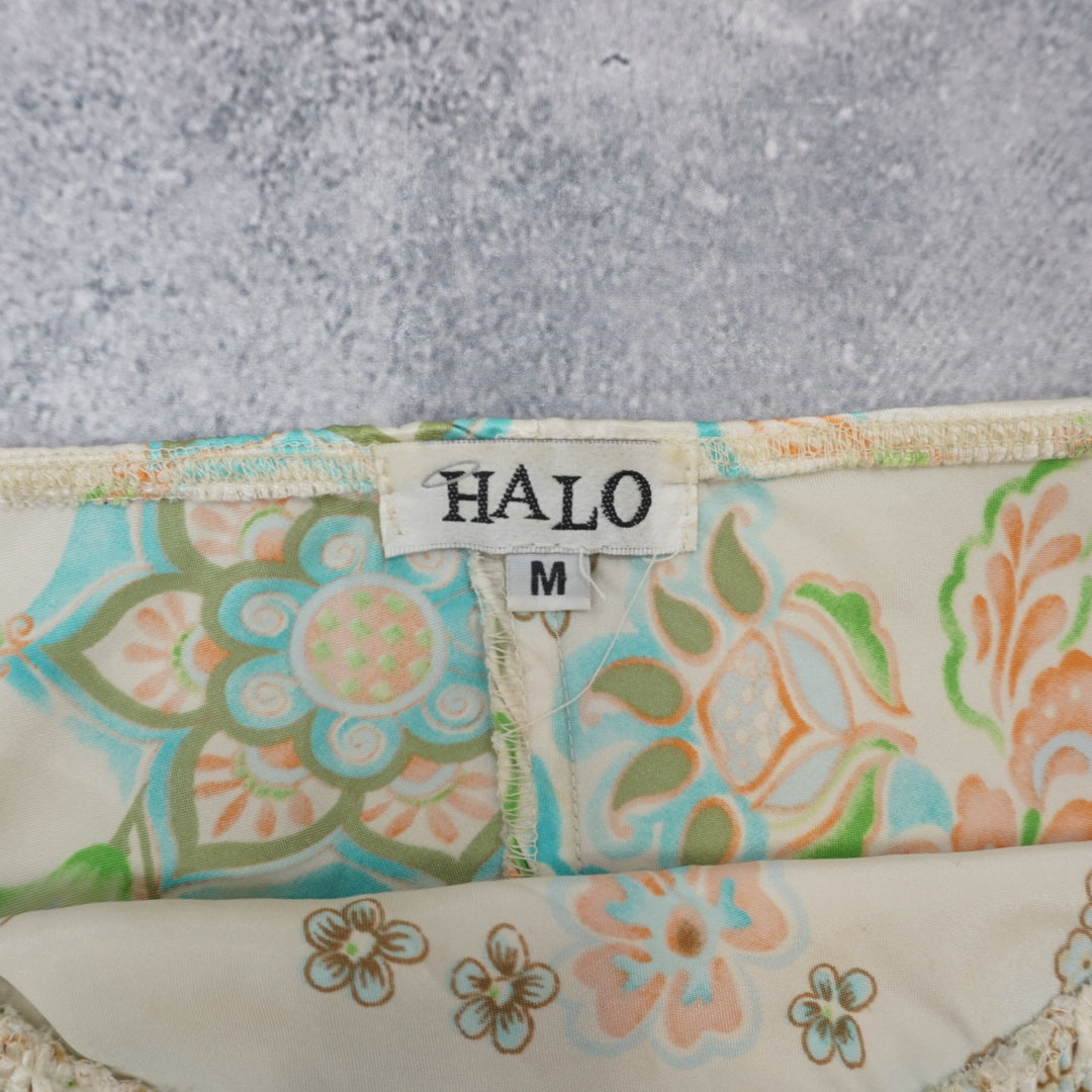 Halo Floral Print Top Cami