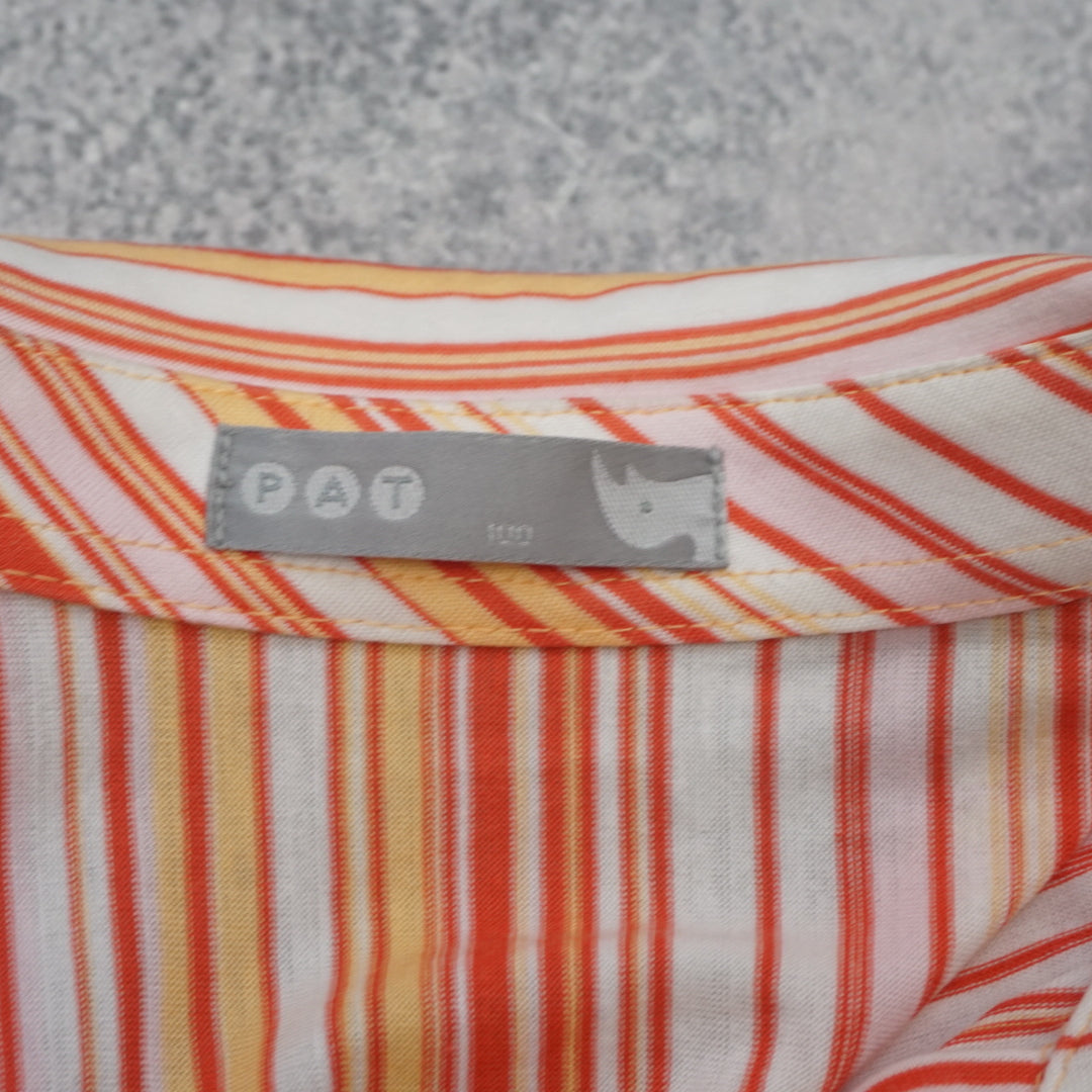 2000s Pat Striped Shirt