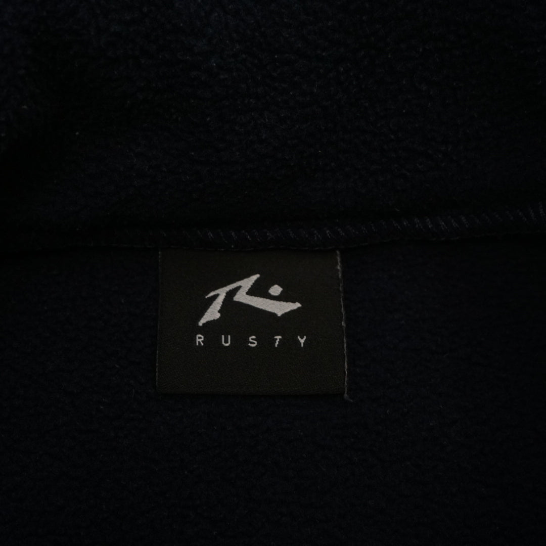 2000s Rusty Colour Block Vest Fleece