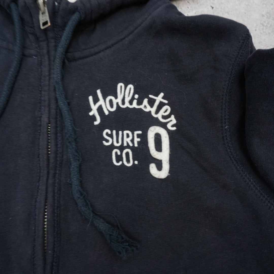 2000s Hollister Surf Co Fleece Lined Hoodie