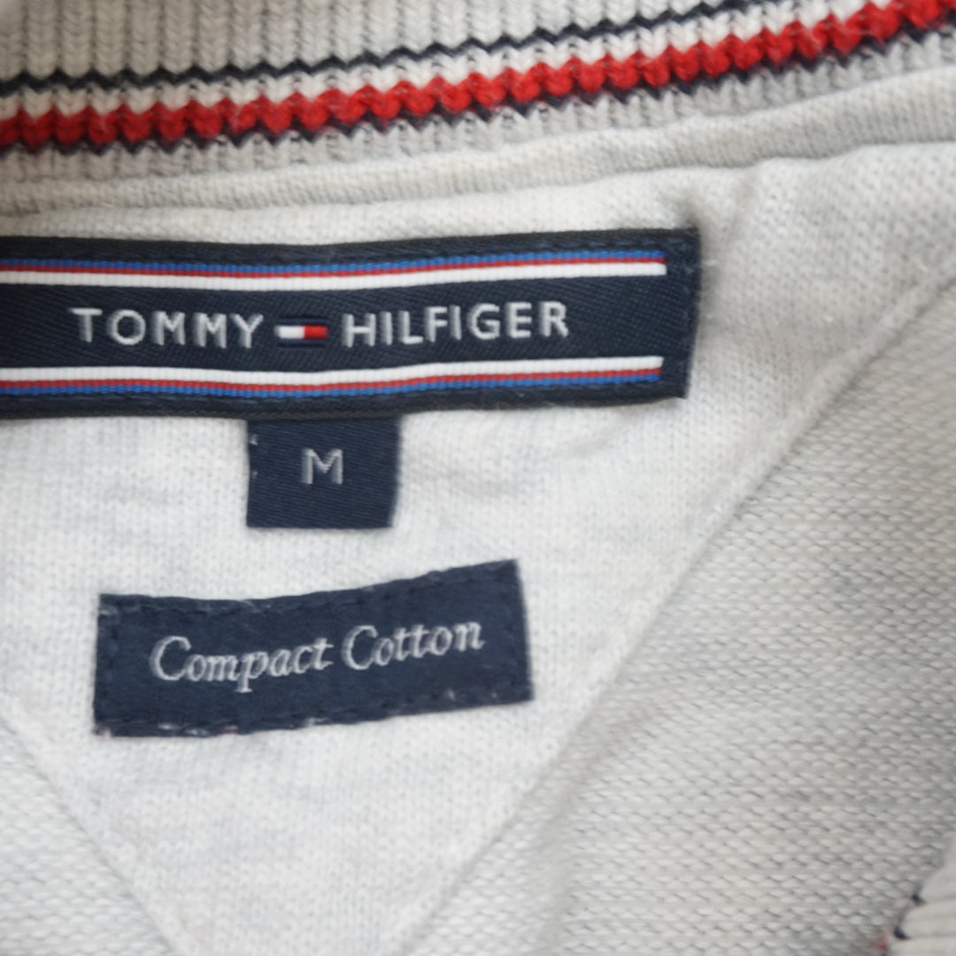 Tommy Hilfiger Compact Cotton Quarter Zip Sweater
