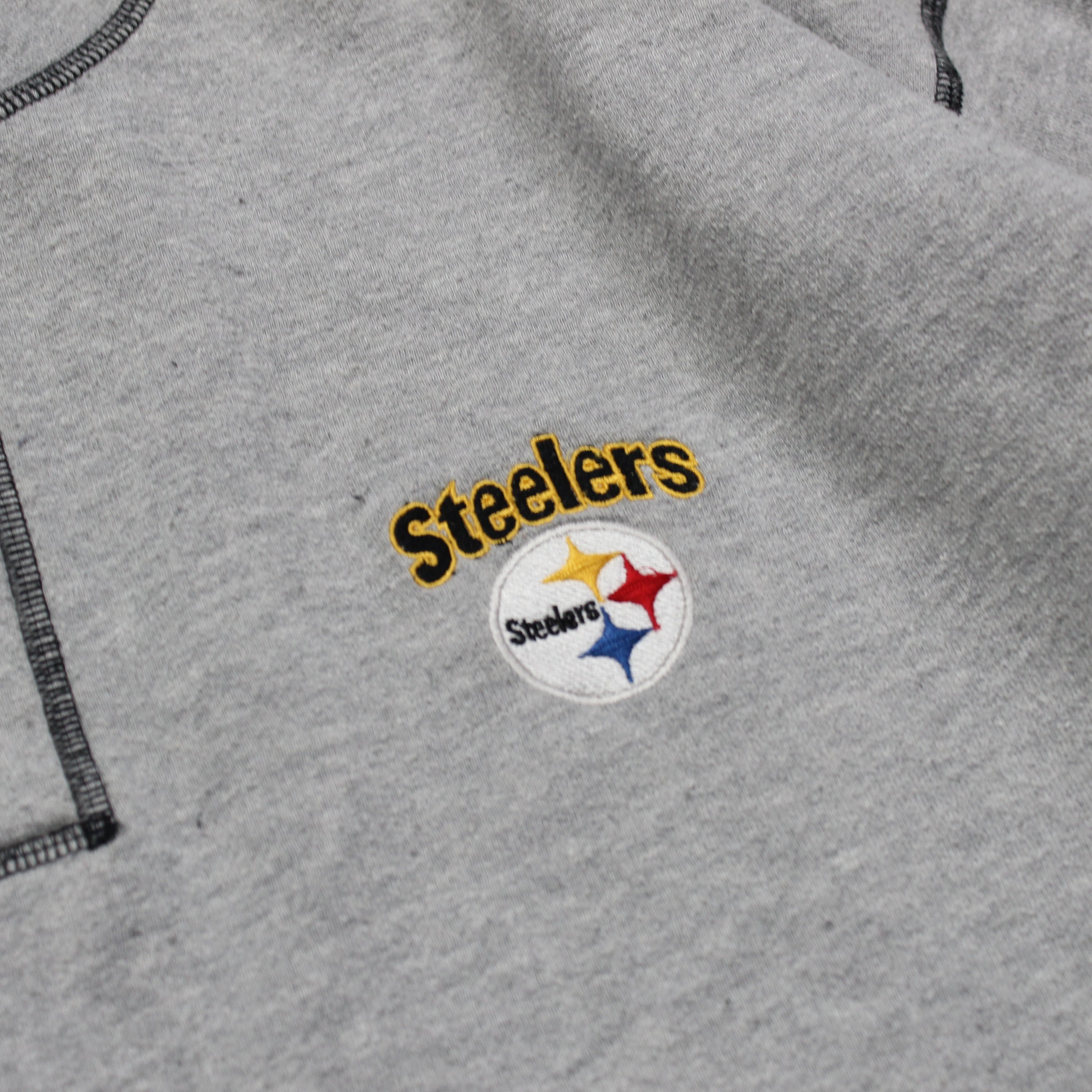 2000s NFL Steelers Henley Crewneck