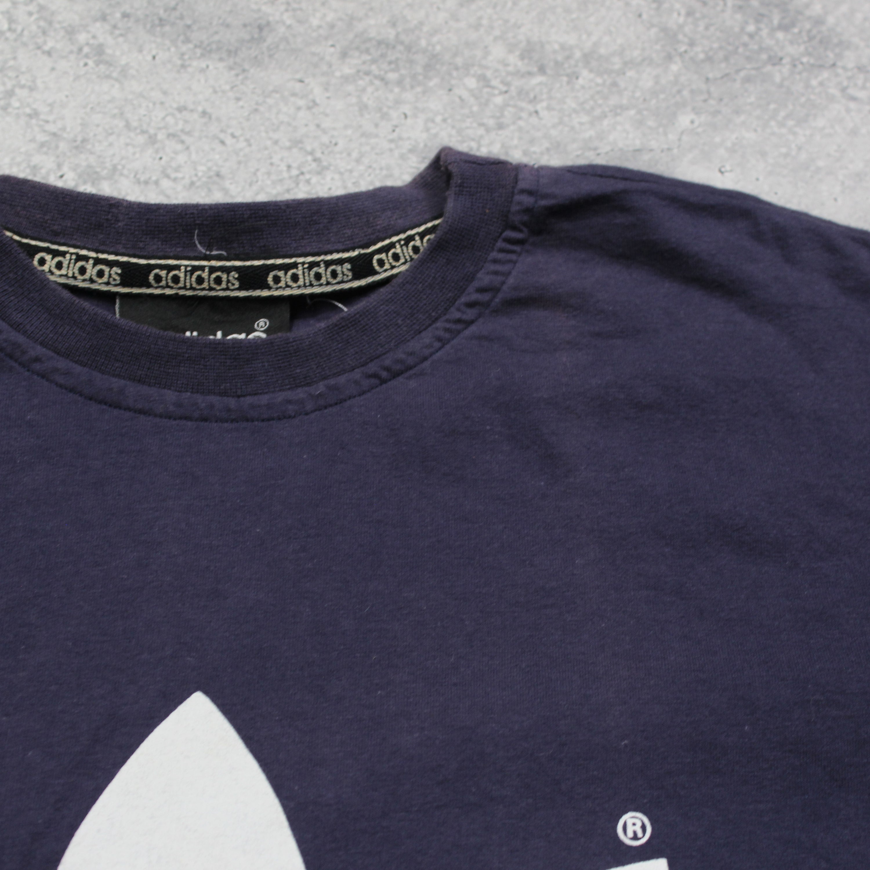 90s Adidas Logo Graphic T-Shirt