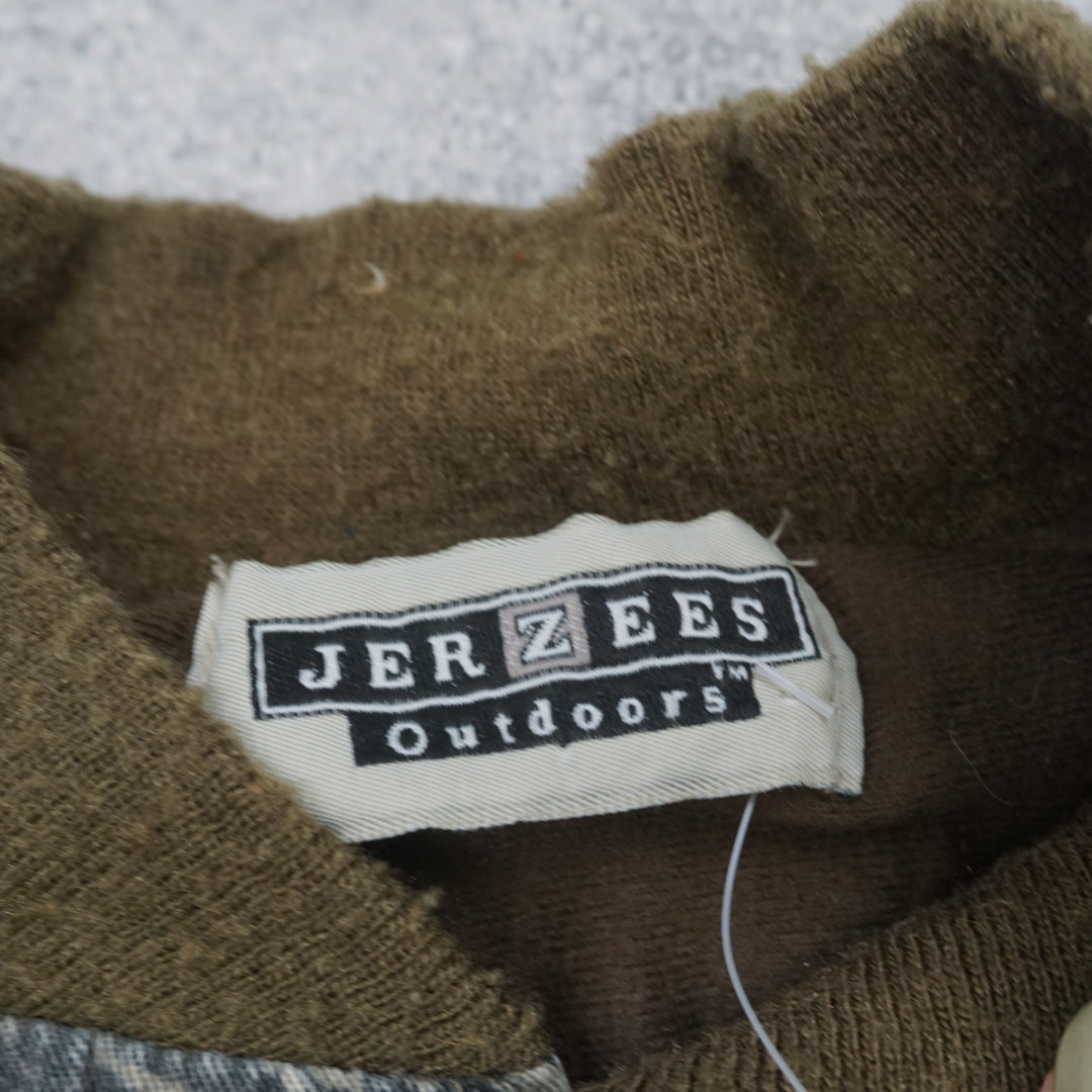 90s Jerzees Outdoors Camo Hunting Jacket