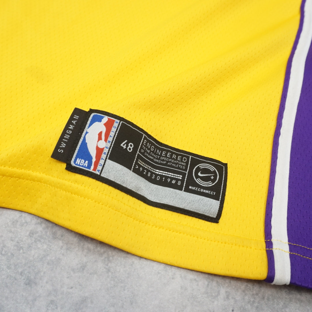 Nike Lakers Kuzma #0 Swingman Jersey