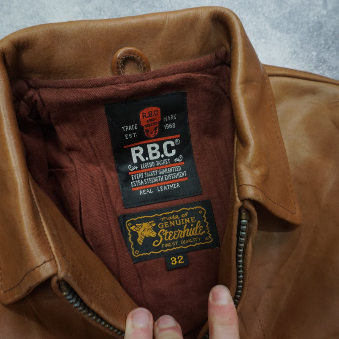 2000s R.B.C. Leather Jacket