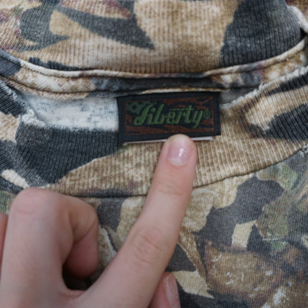 90s Liberty Camo Graphic Sweater