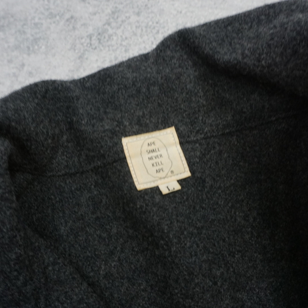 2000s A Bathing Ape Wool Sailor Patch Jacket