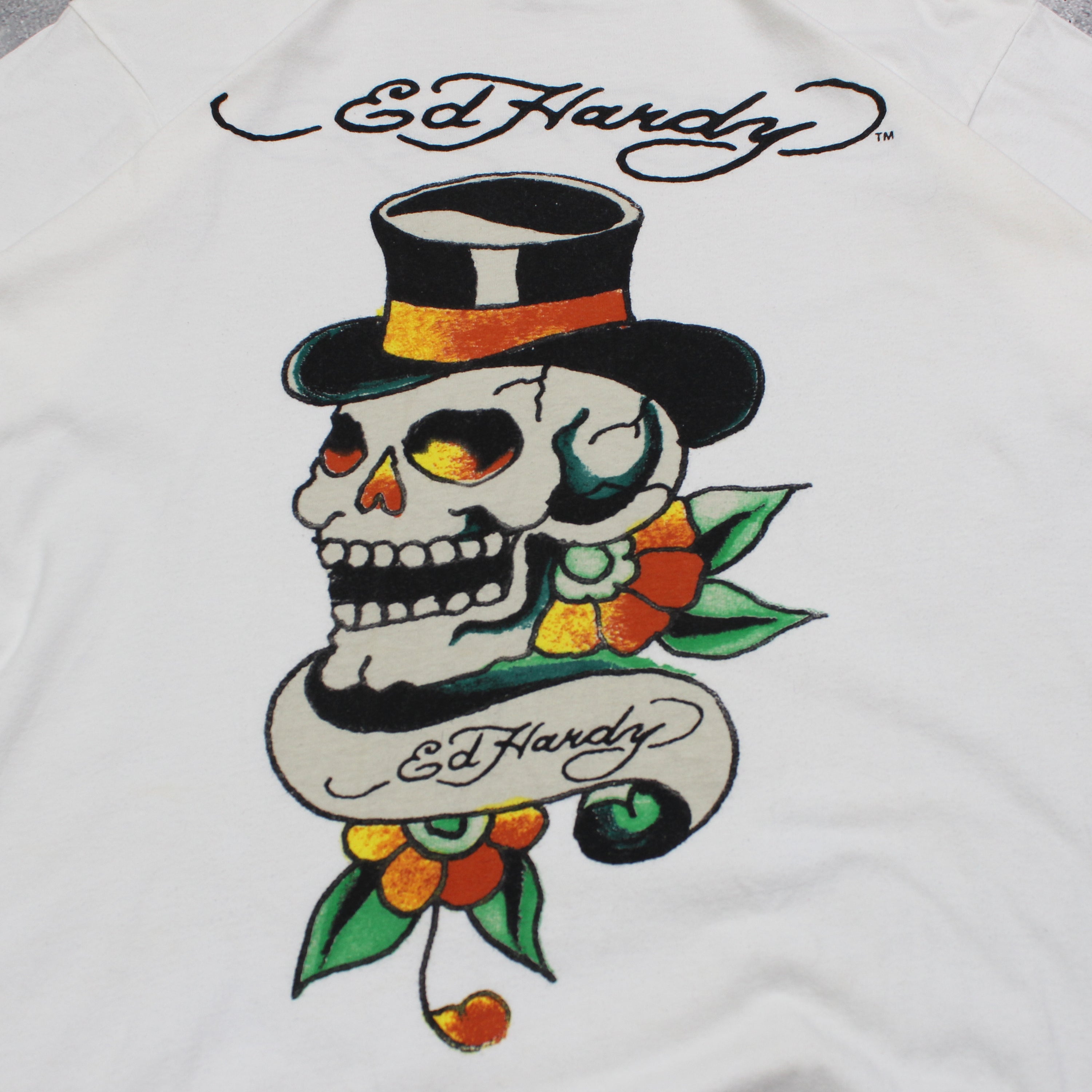 2000s Ed Hardy Skull T-Shirt