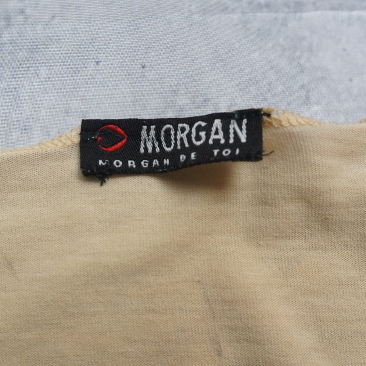 90s Morgan Baby Tee Glitter Graphic T-Shirt