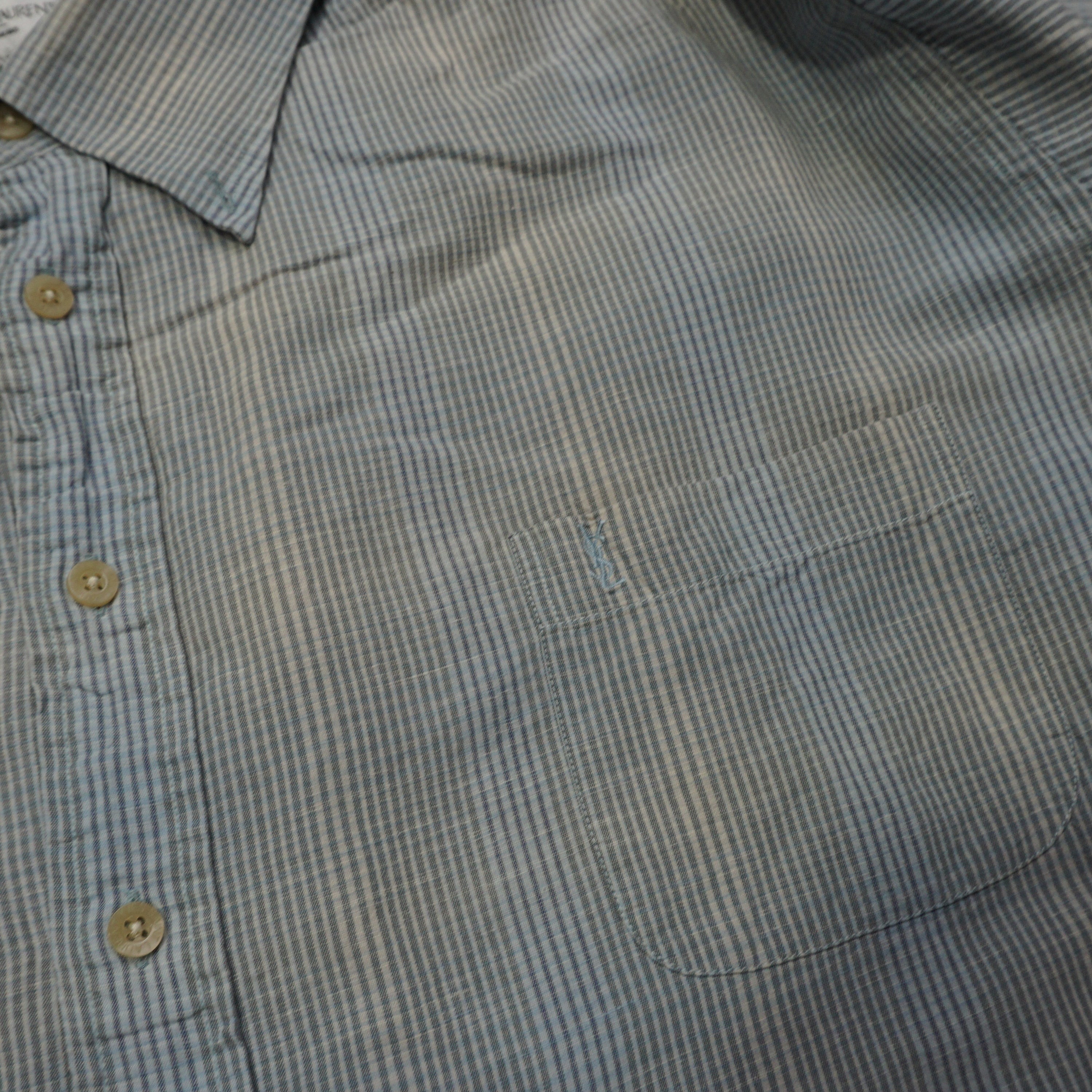 2000s Yves Saint Laurent Button Up Shirt