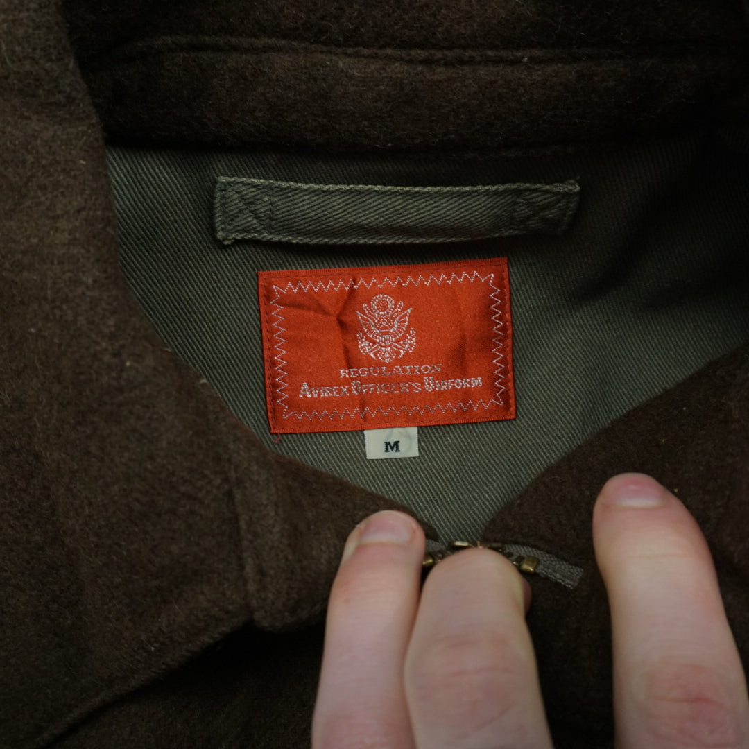 2000s Avirex Wool A-2 Bomber Jacket