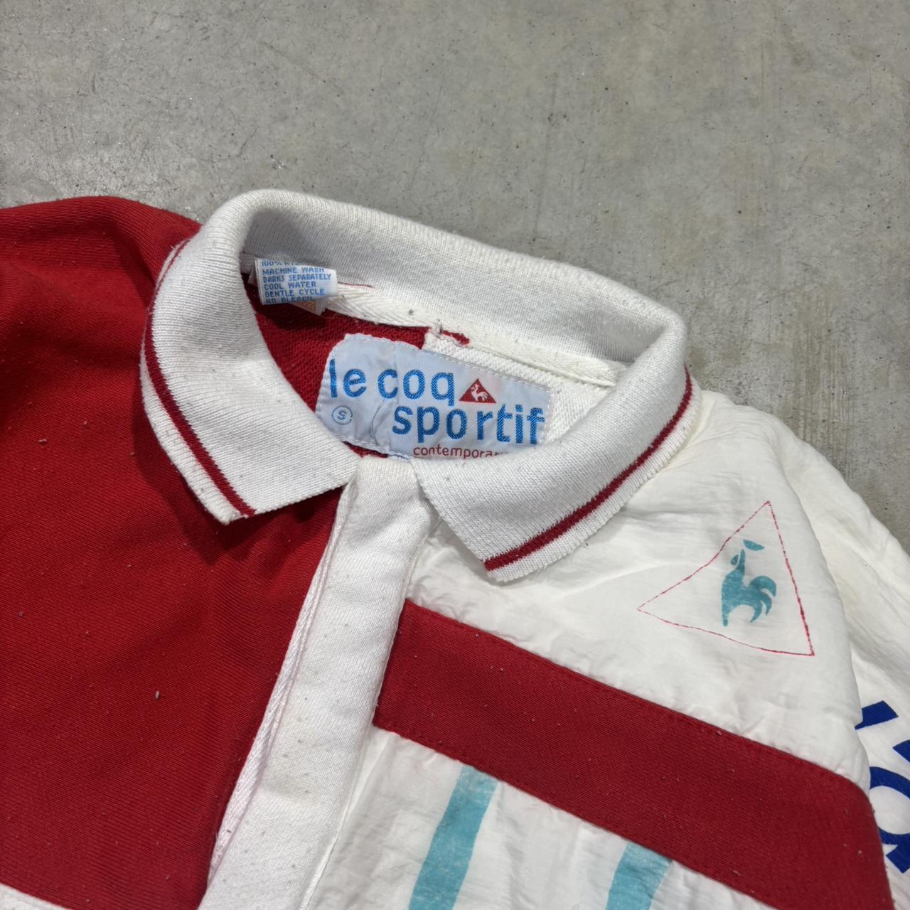 90s Le Coq De Sportif Color Block Sweatshirt Pullover