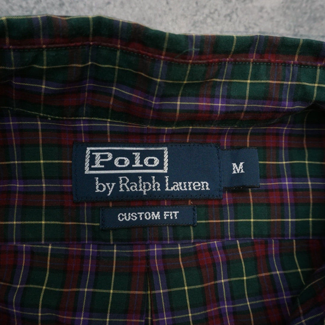 90s Polo Ralph Lauren Plaid Button Up