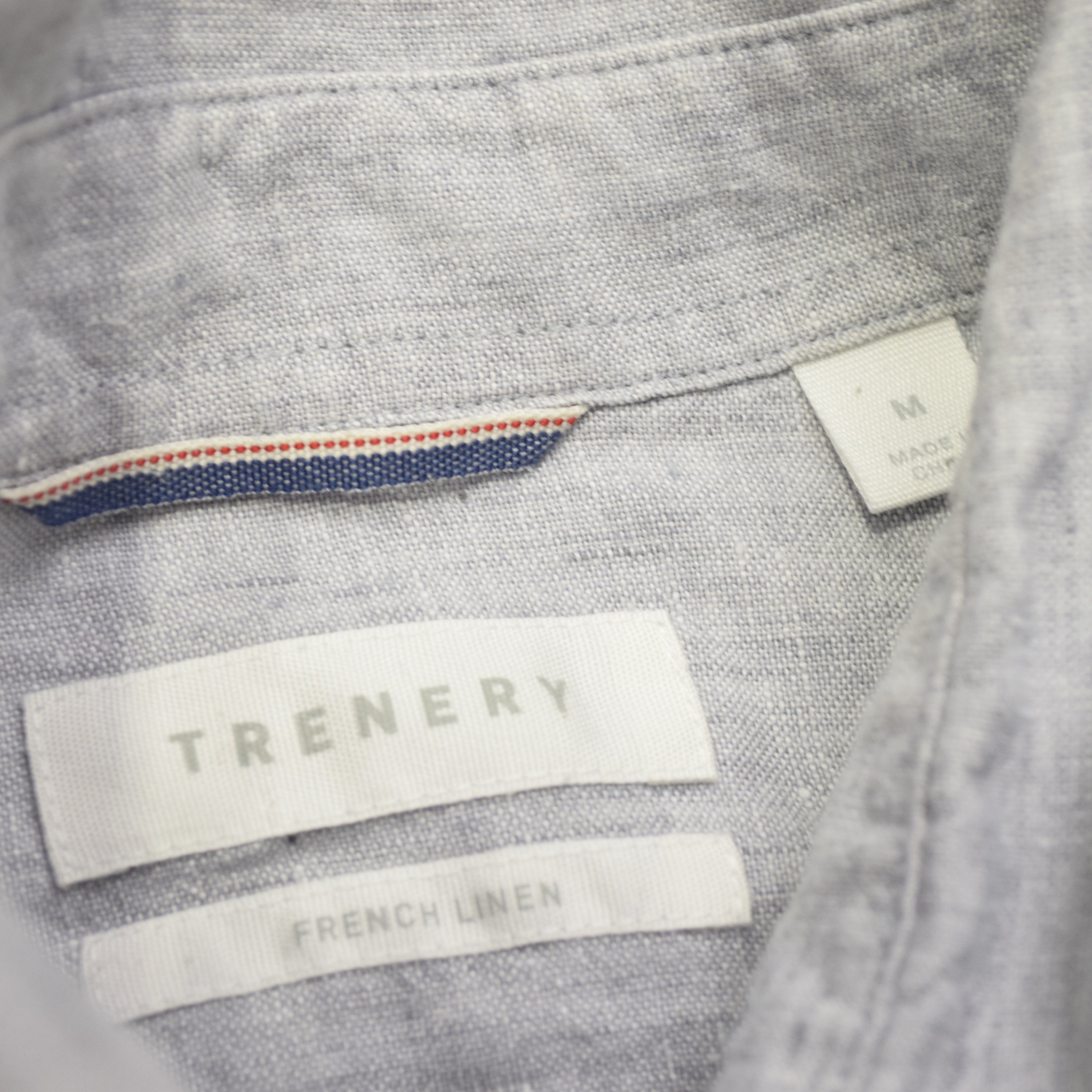 2000s Trenery French Linen Button Up