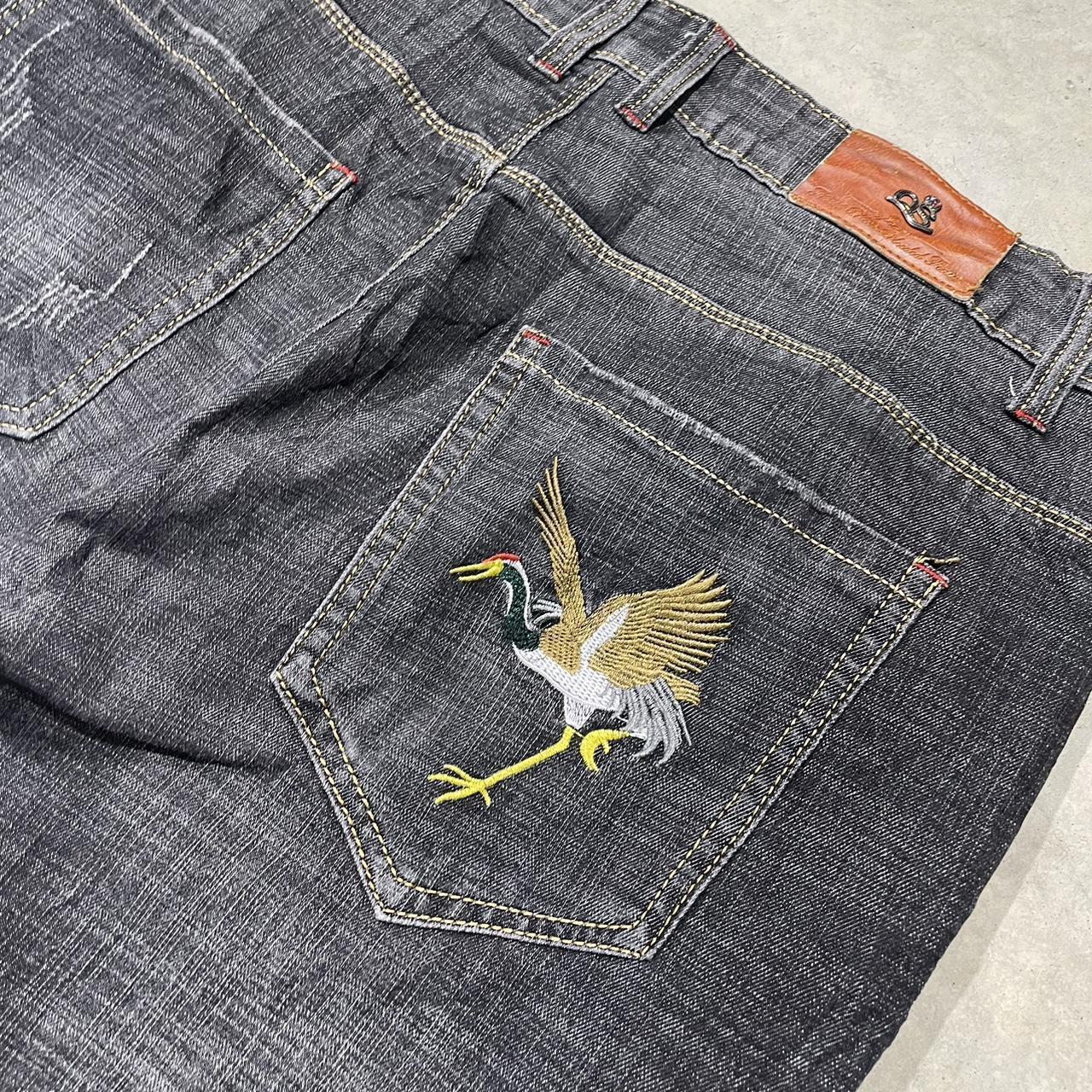 2000s Embroidered Jeans