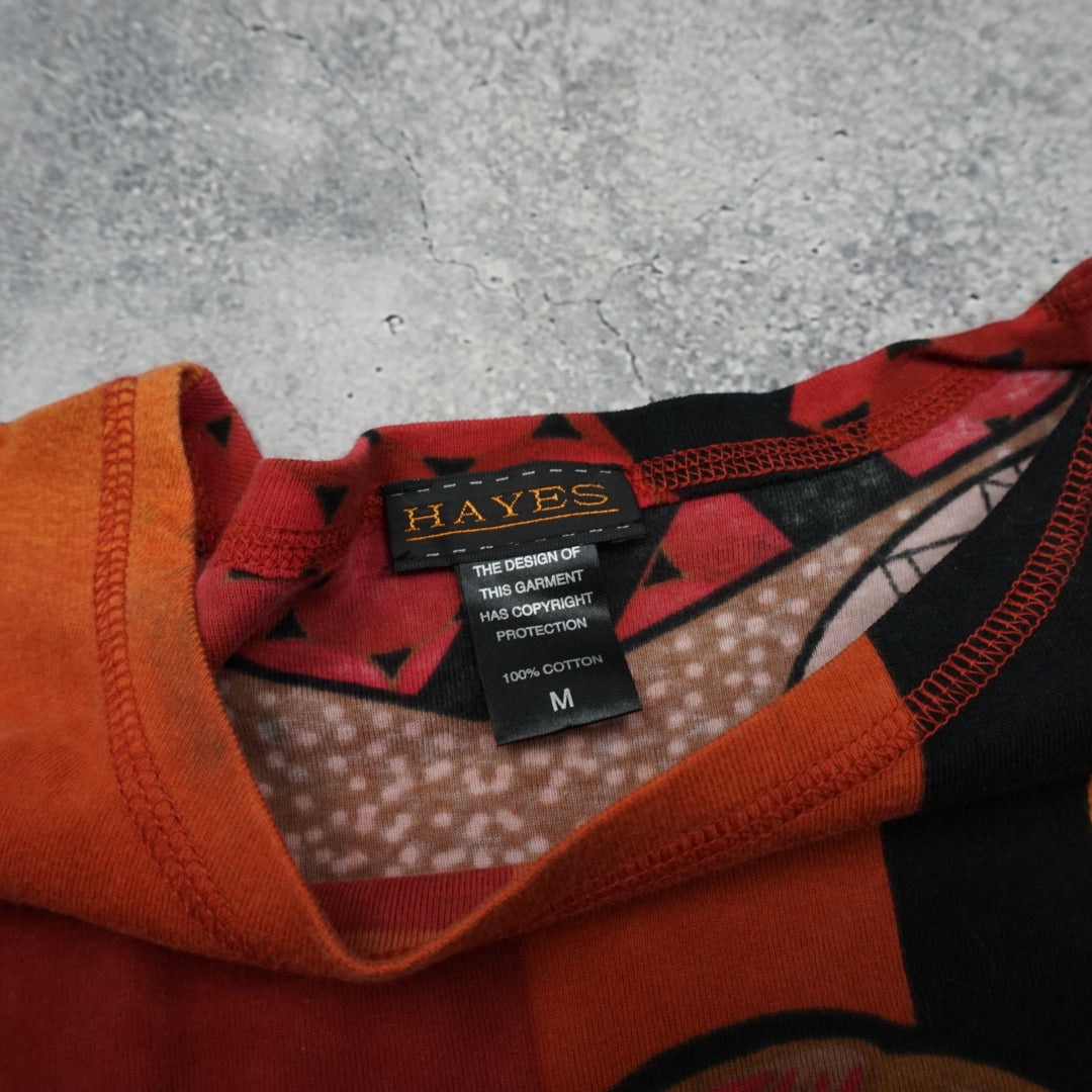 2000s Hayes Patterned T-Shirt
