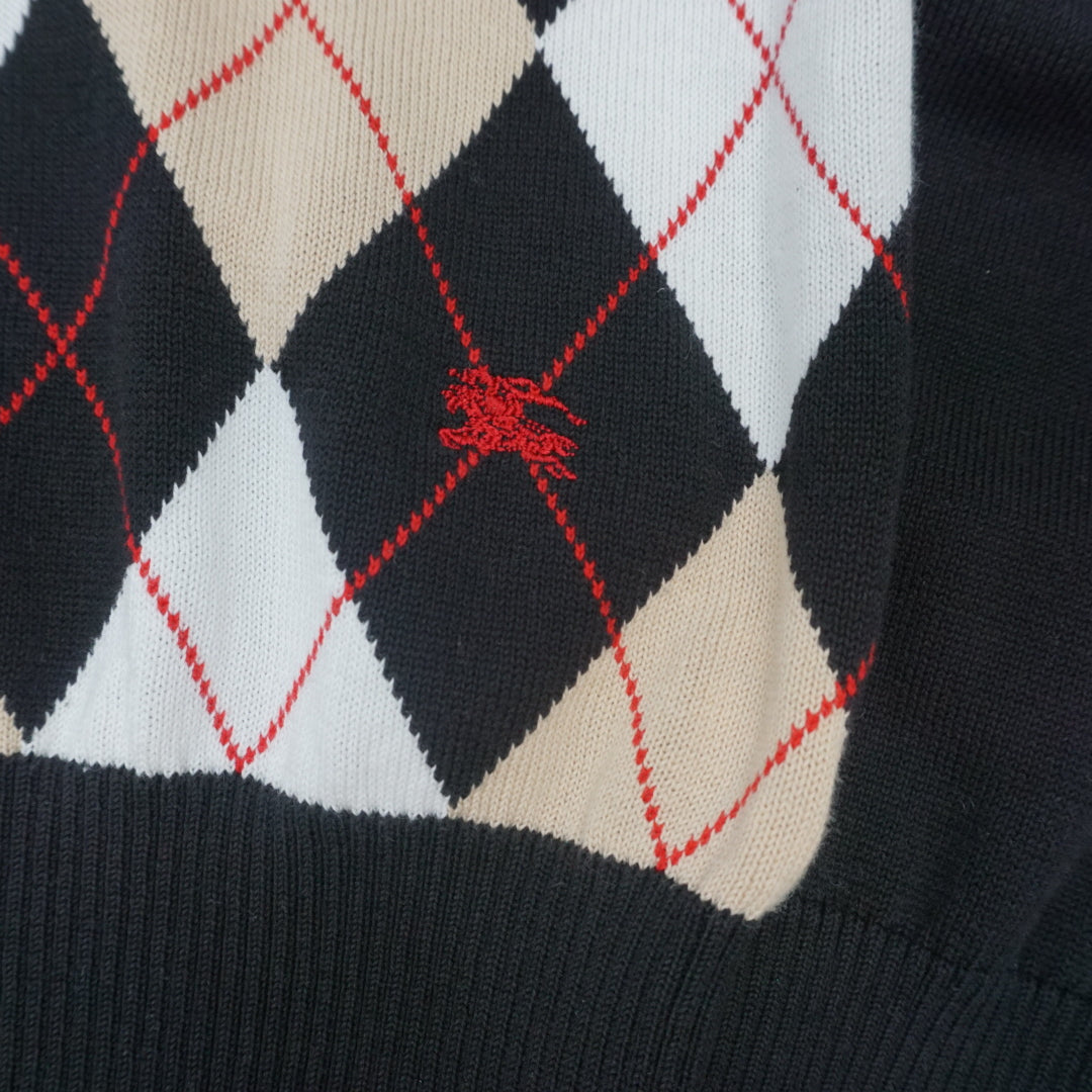 Burberry Argyle Patterned Knit