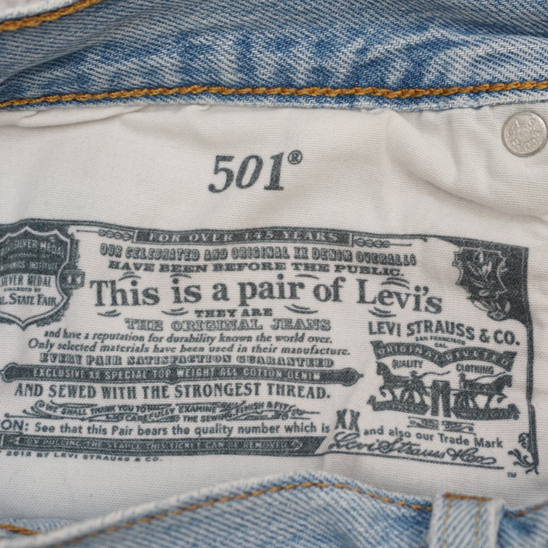 90s Levi's 501 Distressed Shorts