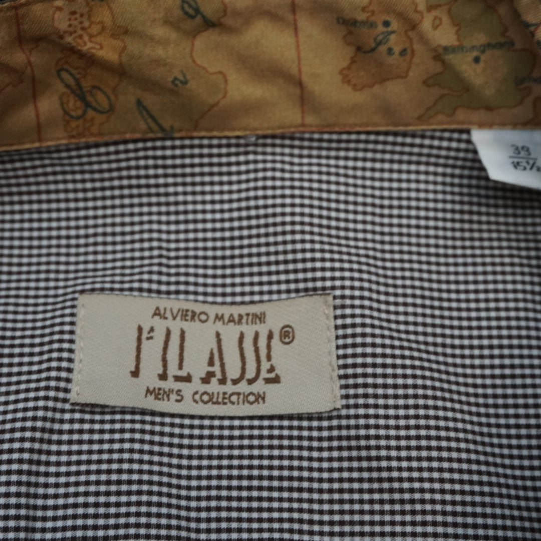 2000s Alviero Martini Gingham Shirt
