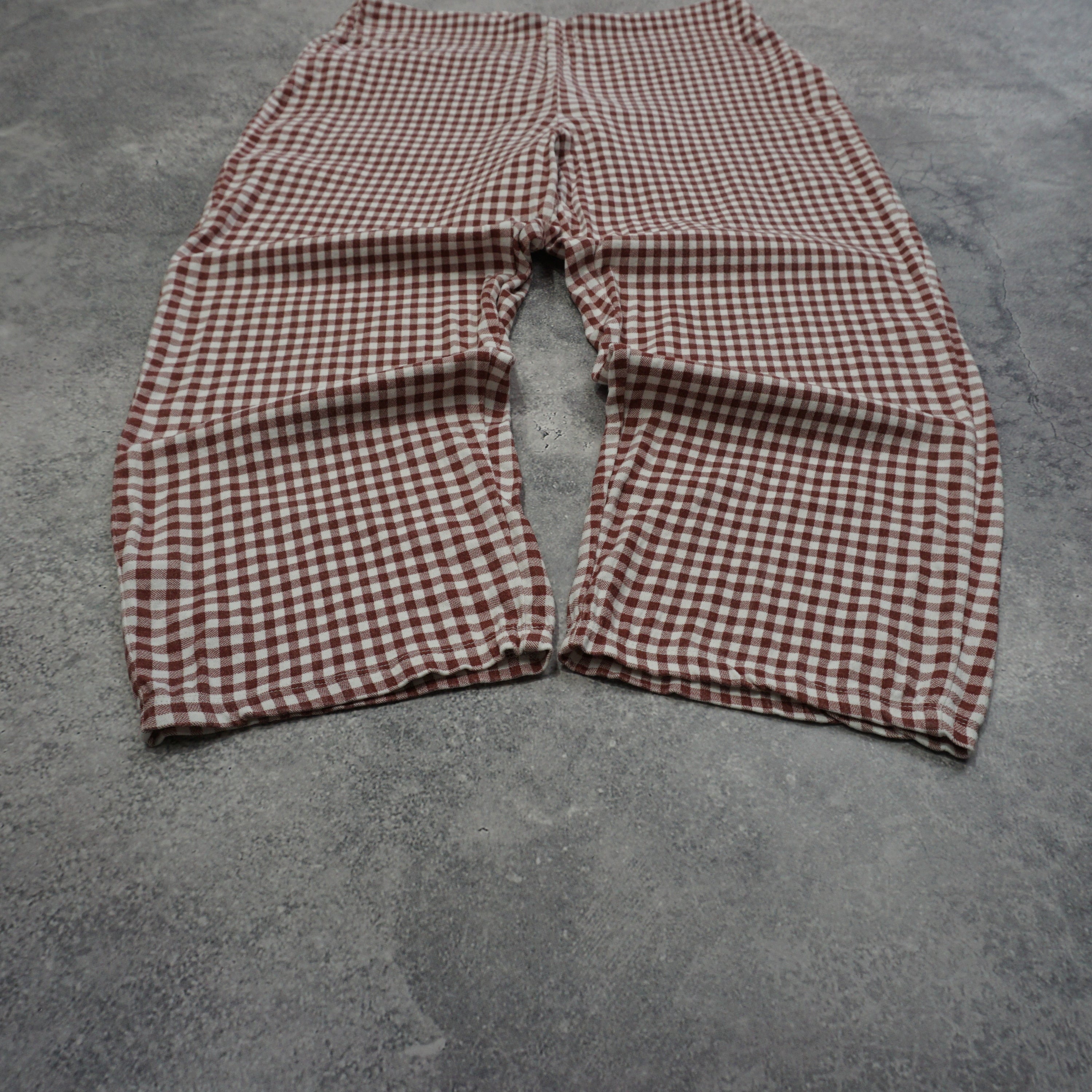 Bird Keepers Gingham Check Capri