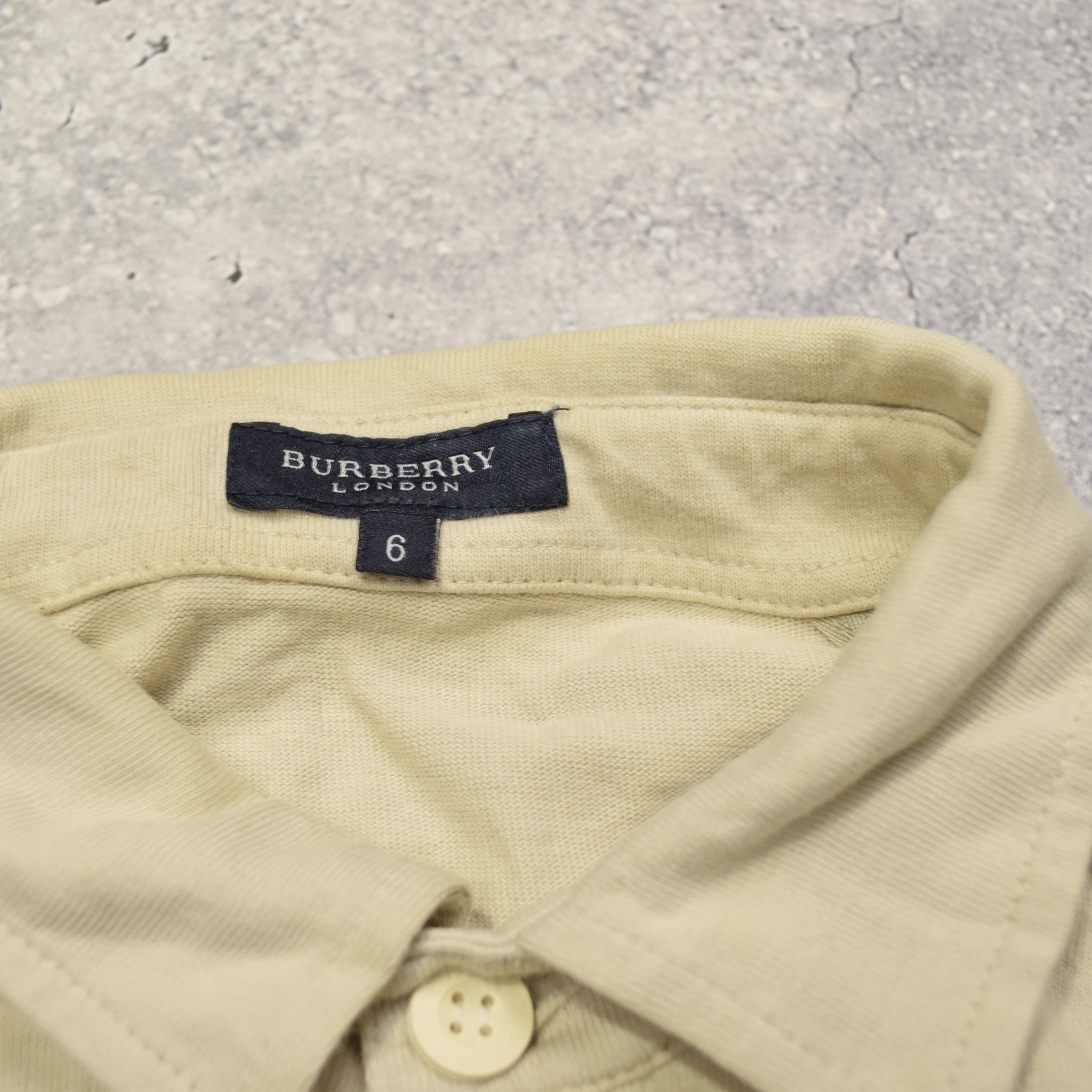 Burberry Long Sleeve Polo