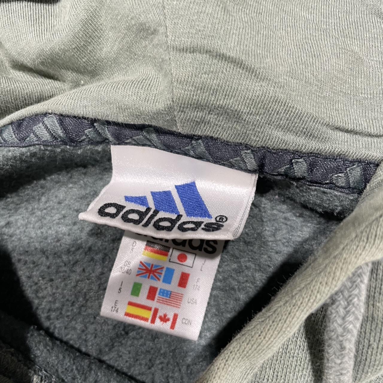 2000s Adidas Oversized Hoodie