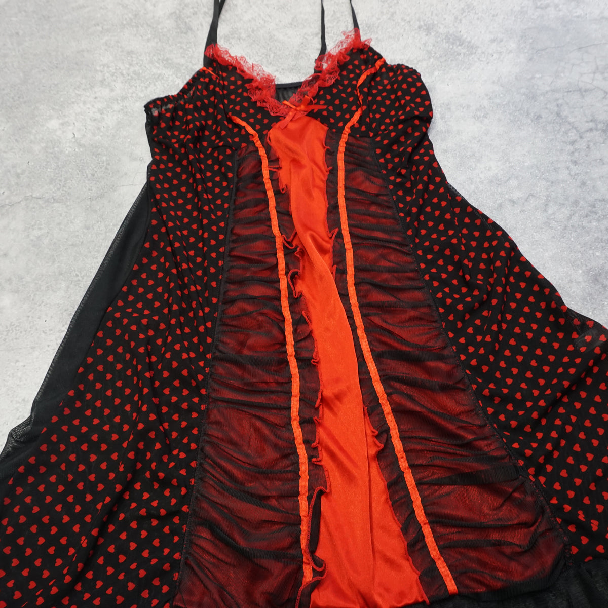 2000s Sheer Slip Dress