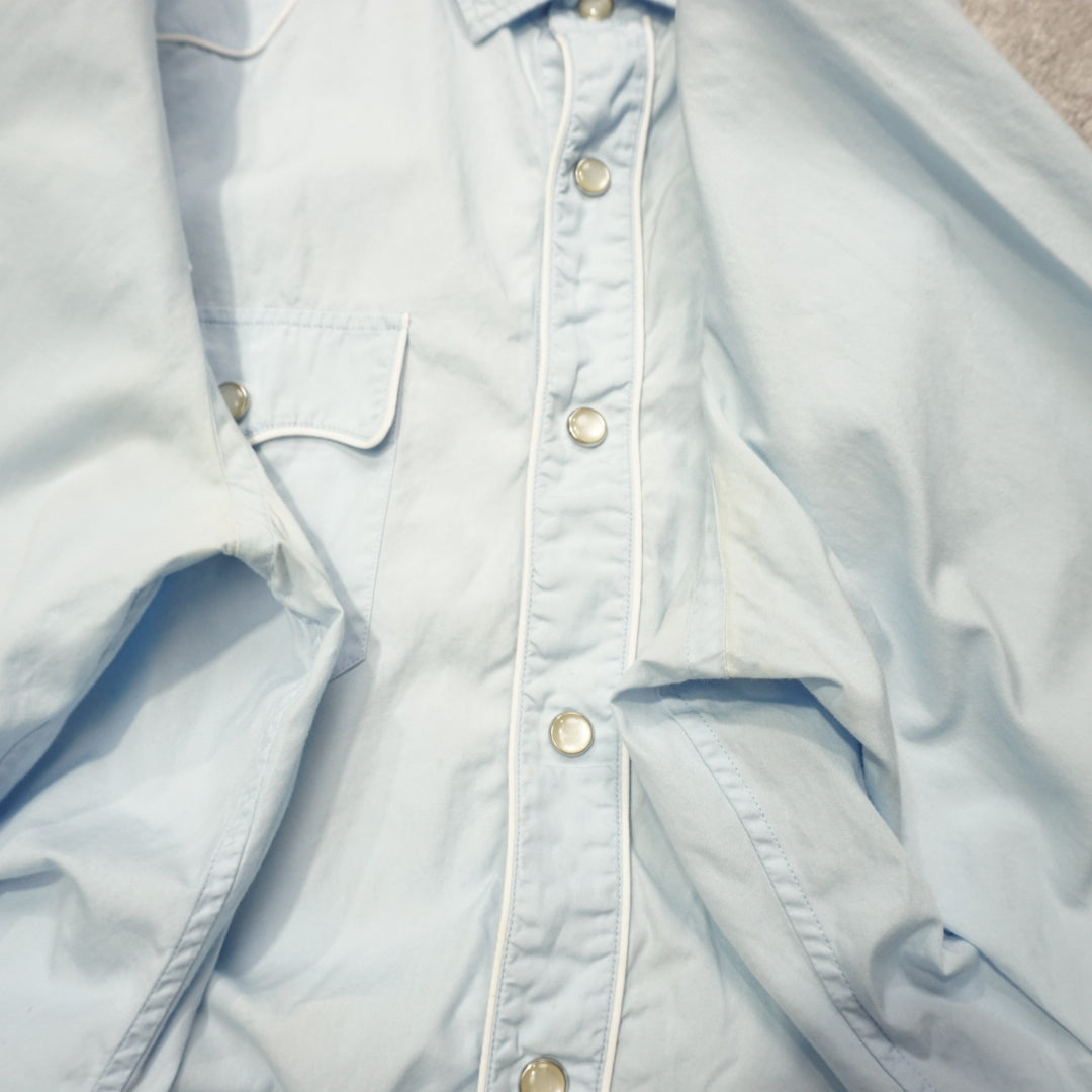 2000s Prada Snap Button Shirt