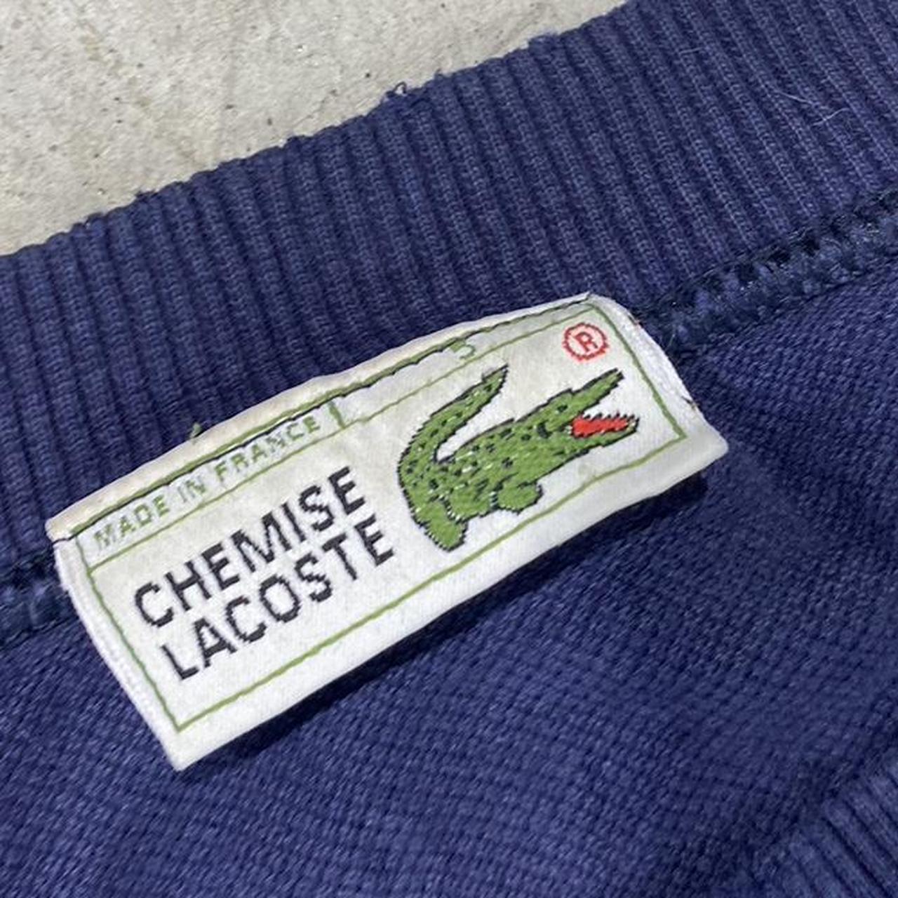 90s Lacoste Oversized Crewneck Sweater