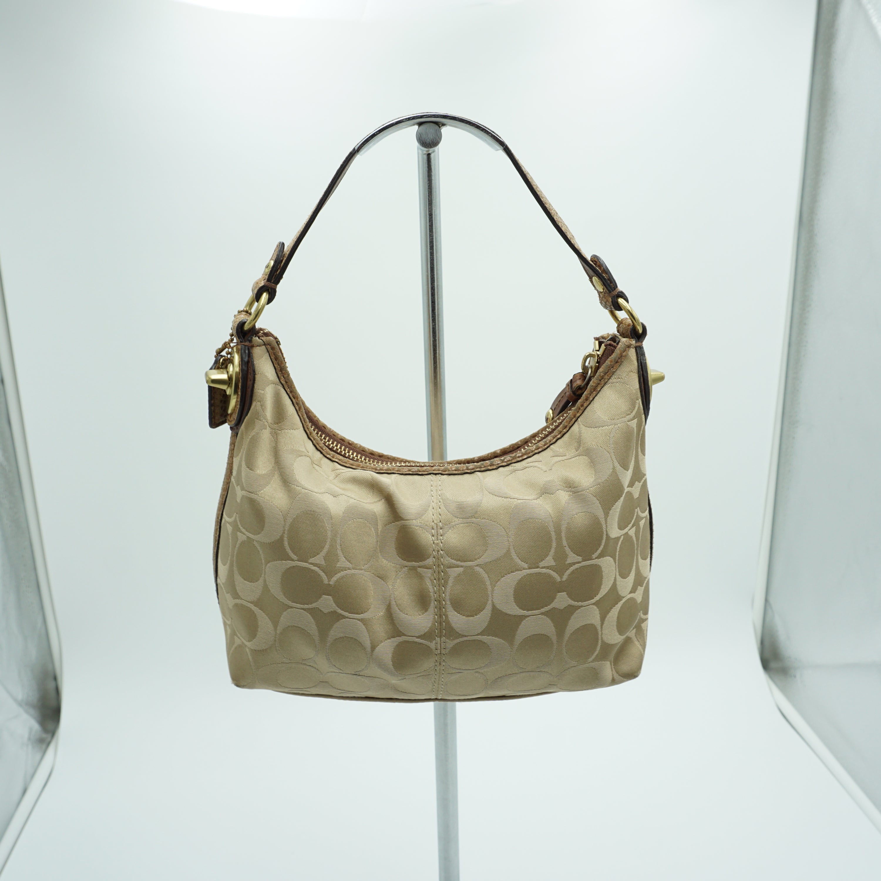 2000s Coach Signature Print Handbag