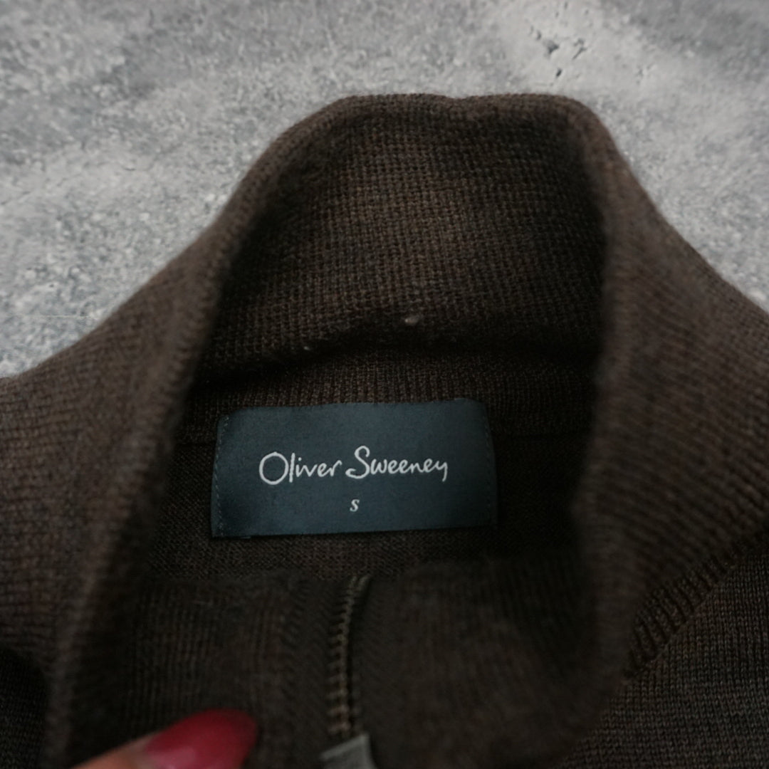 Oliver Sweeney Knit Quarter Zip