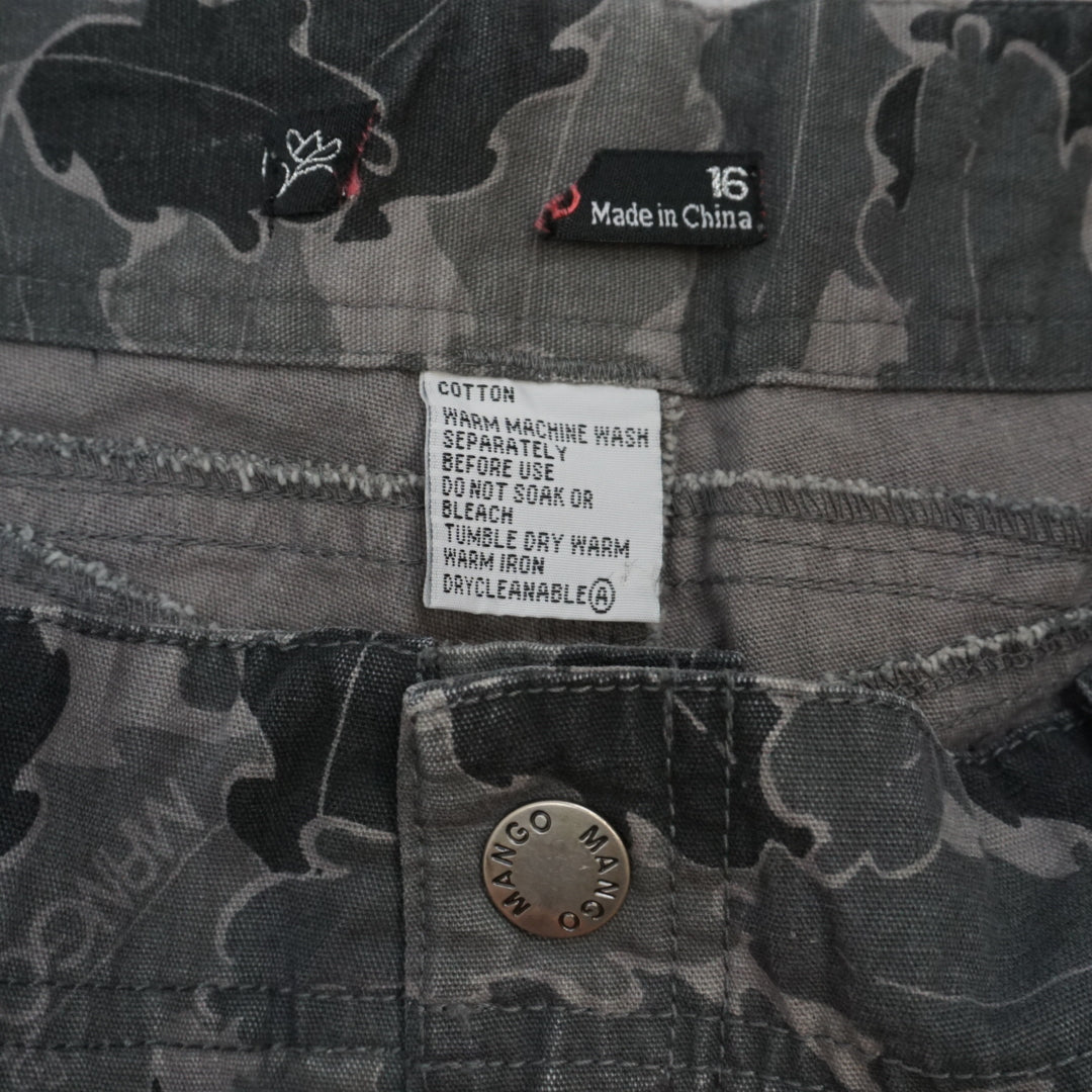 2000s Mango Leaf Camo Shorts