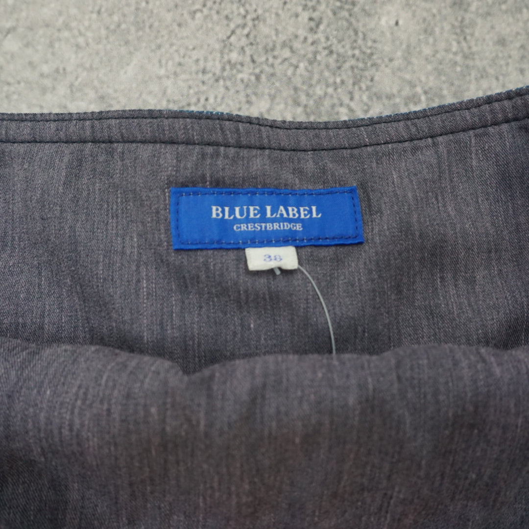 Blue Label Denim Flared Skirt