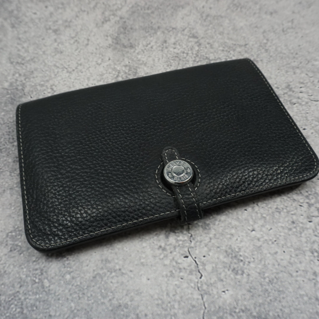 Hermes Dogon Leather Wallet