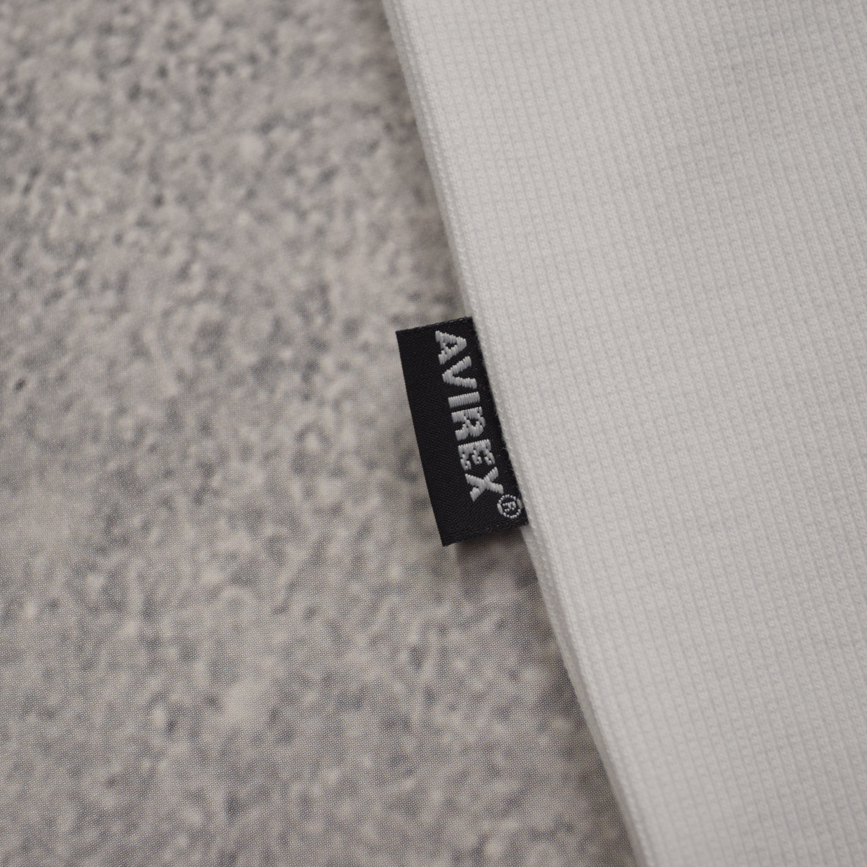Avirex Ribbed Henley T-Shirt