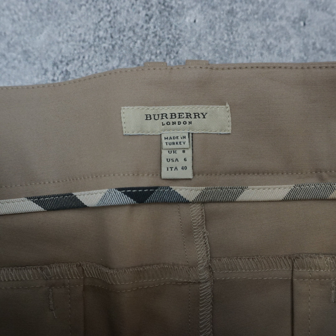 Burberry Tailored Cotton Pants
