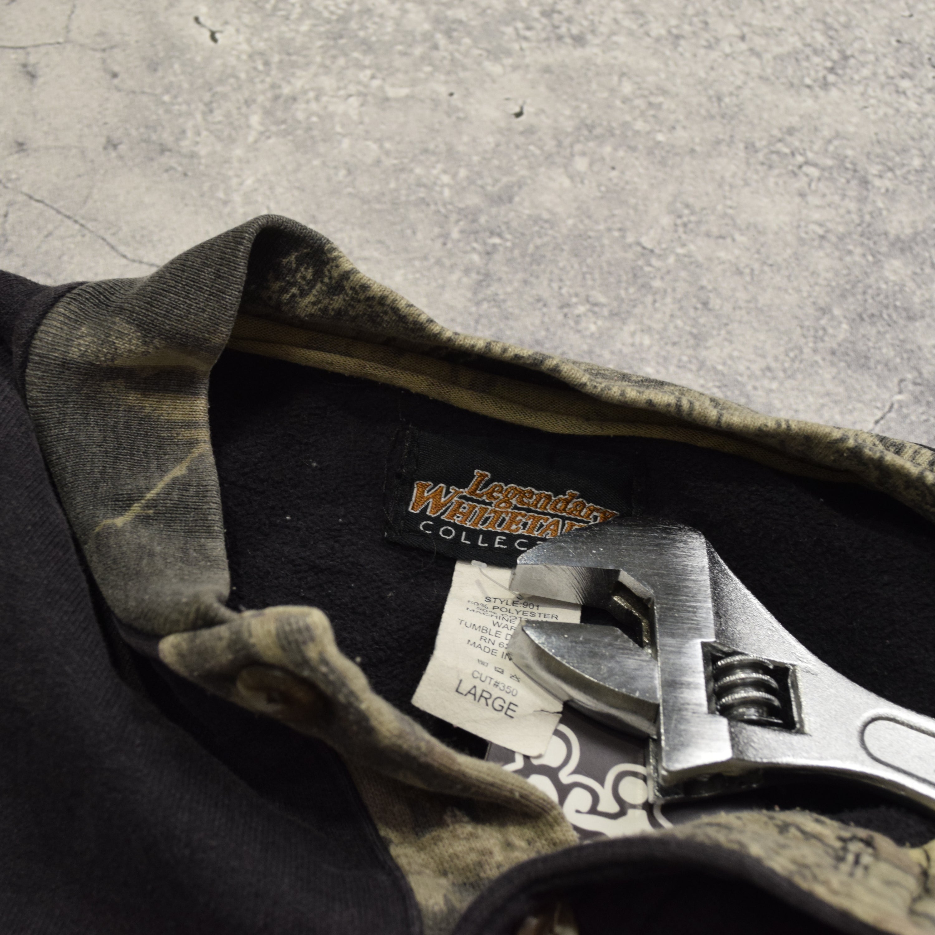 2000s Laurel Mountain Camo Graphic Real Tree Crewneck