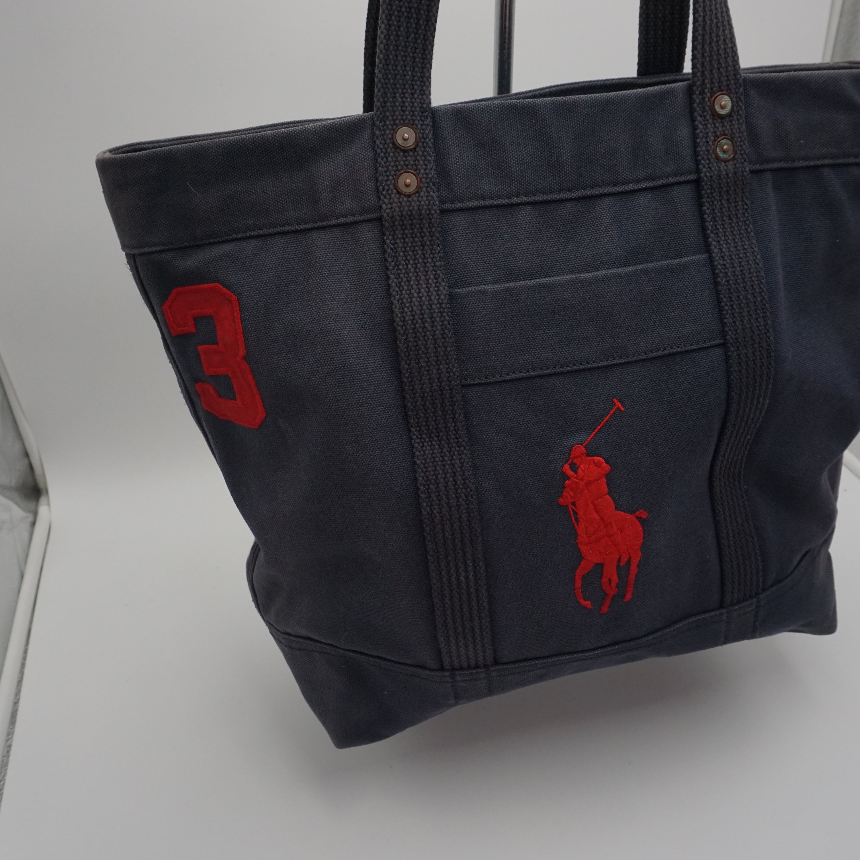 2000s Polo Ralph Lauren Canvas Tote Bag